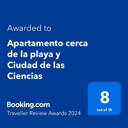 Apartament Cerca De La Playa Y Ciudad De Ciencias Walencja